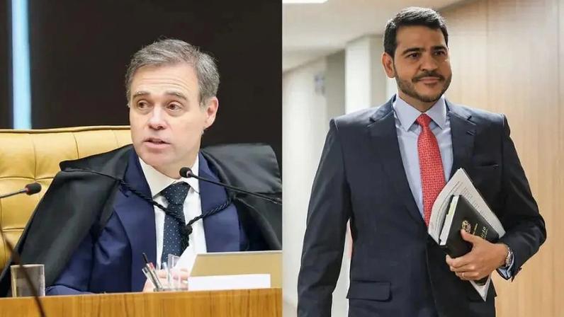 Ministro do STF André Mendonça e advogado-geral da União Jorge Messias. (Foto: Luiz Silveira/STF; José Cruz/Agência Brasil)