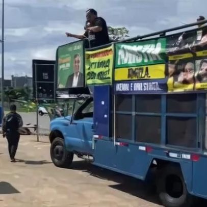 Manifestação em Brasília exige libertação de Bolsonaro e aprovação da anistia