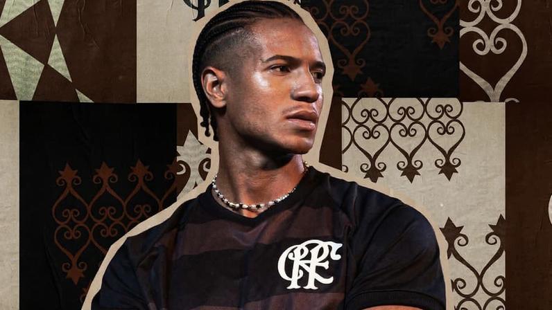 Nova camisa do Flamengo em homenagem ao Dia da Consciência Negra (Foto: Divulgação/Flamengo)