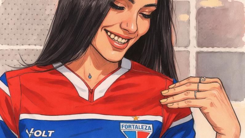 O Fortaleza lançou uma nova linha de camisas populares (Foto: Cleyton Saldanha/Volt)