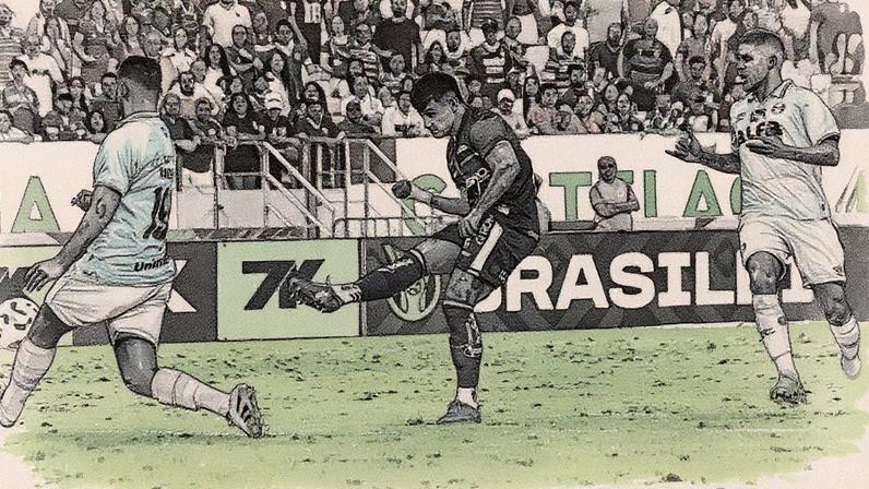 Partida entre Fortaleza e Grêmio, pelo Brasileirão (Foto: Mateus Lotif/Fortaleza EC)