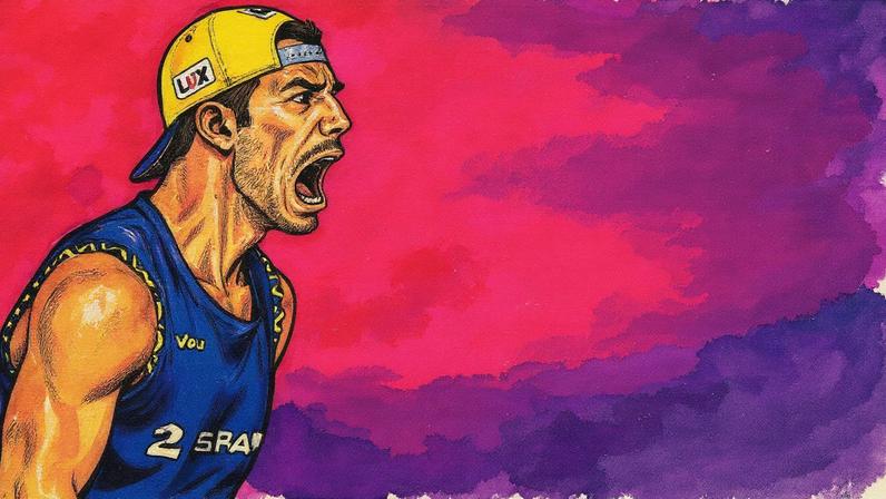 George e Saymon são eliminados no Mundial de Vôlei de Praia 2025 (Foto: Volleyball World)
