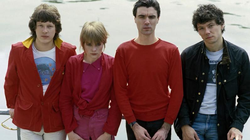 Talking Heads in Amsterdam, Netherlands in June 1977.