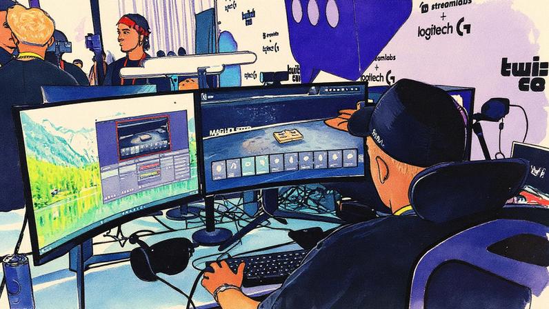 Twitch: onze anos após ser comprada pela Amazon, a empresa tenta provar que o livestreaming pode ser um negócio rentável. (Robin L Marshall/Getty Images)