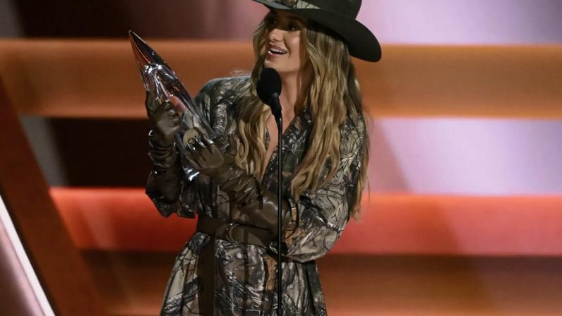 Lainey Wilson was named Entertainer of the Year at the 2025 CMA Awards.
