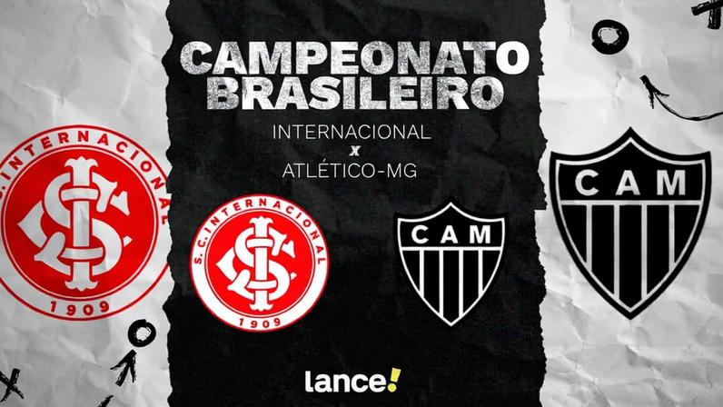 Internacional e Atlético-MG se enfrentam no Beira-Rio (Arte: Lance!)