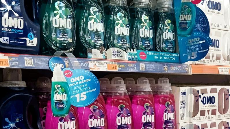 A Unilever buscou insights de € 1 bilhão. E encontrou no Omo ao olhar o consumidor | Novo produto OMO Ciclo Rápido, considerado a principal inovação da Unilever em sua divisão de negócios de Home Care no mundo (Foto: Divulgação)
