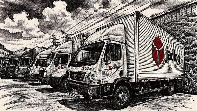 Centro de distribuição da Jadlog: empresa prevê alta de 40% no volume de encomendas no pico da Black Friday e do Natal (Jadlog/Divulgação)