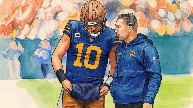 Jordan Love e Matt LaFleur ainda buscam entrar em sintonia nos Packers (Foto: The Sports Rush)