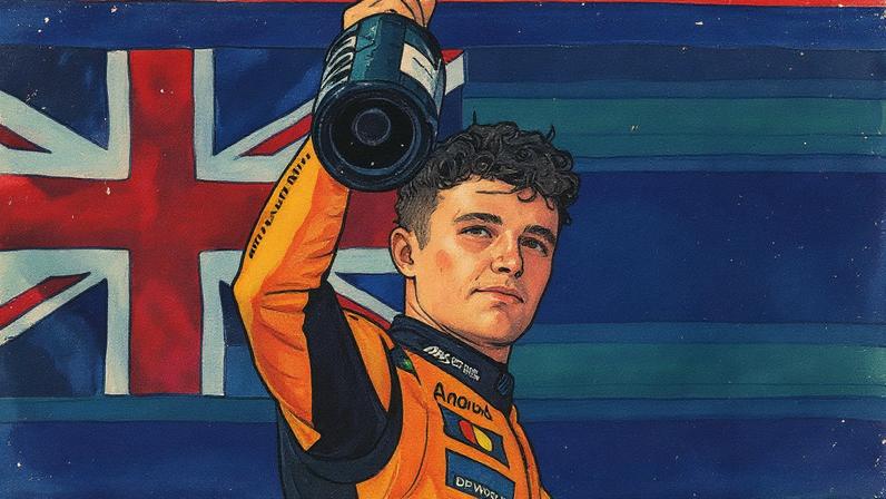 Lando Norris venceu o GP do Brasil de Fórmula 1 (Foto: Chandan Khanna / AFP)