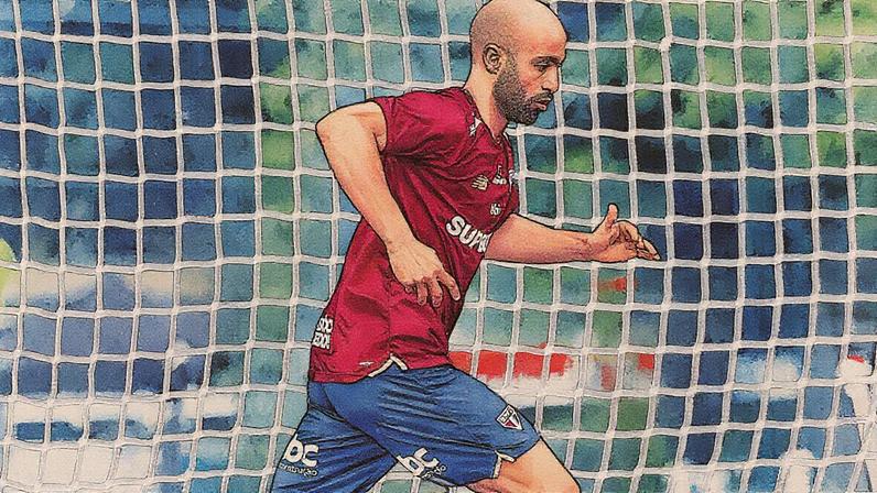 Lucas Moura não deve ser relacionado contra o Corinthians (Foto: Erico Leonan / São Paulo FC)