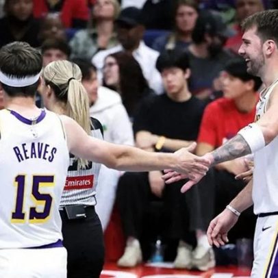 Luka Doncic motiva troca de quadra do Lakers