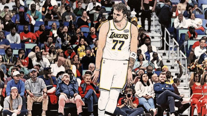 Luka Doncic Lakers Pelicans
