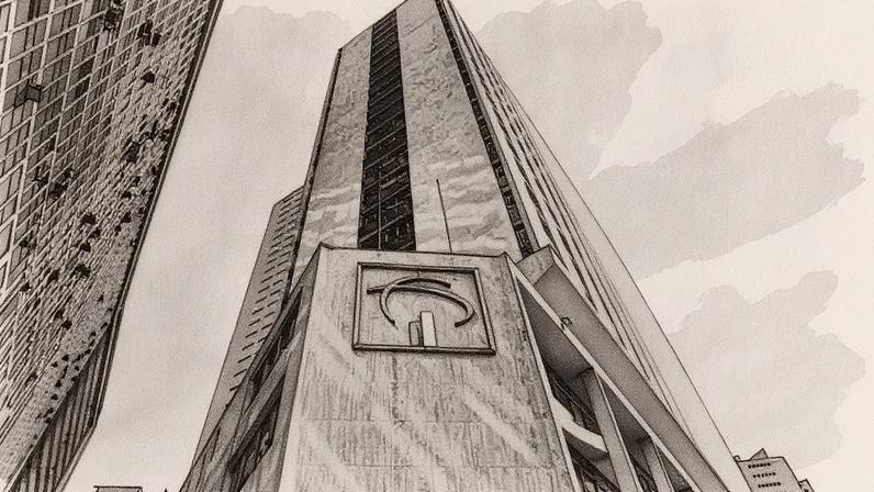Bradesco amplia trabalho presencial e reforma prédio histórico no centro de São Paulo | O Edifício Nova Central, no centro de São Paulo, chegou a abrigar cerca de mil funcionários do Bradesco nos anos de 1980 e 1990 e está atualmente desocupado
