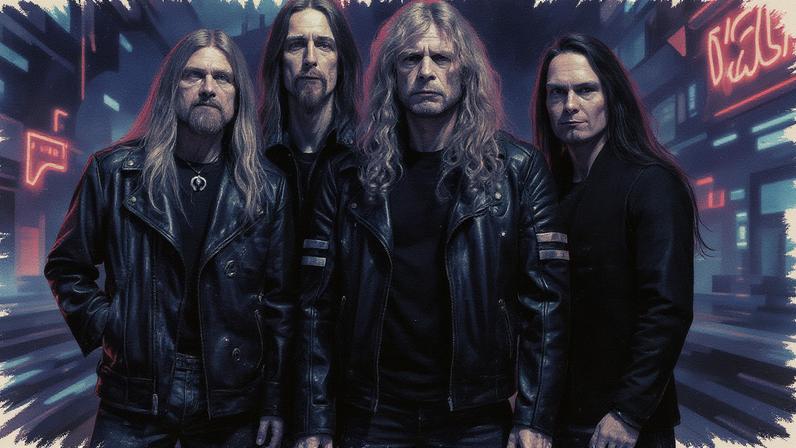 Dave Mustaine and Megadeth.