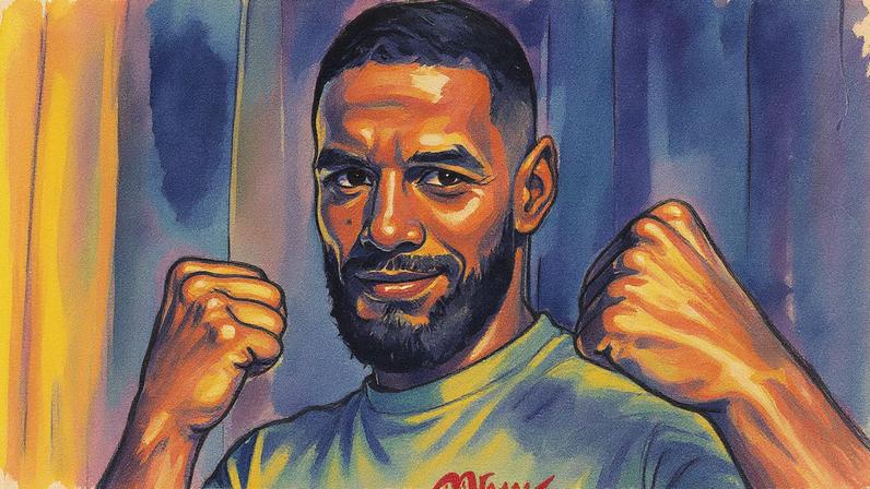 Gabriel Marretinha em promoção pelo UFC (Foto: Reprodução Facebook / UFC)