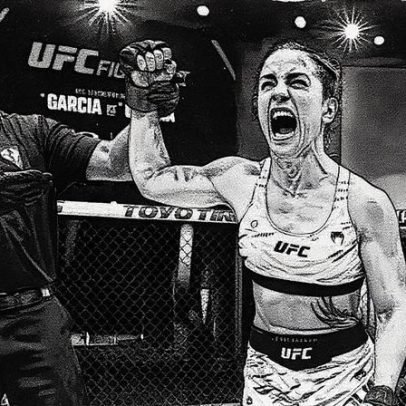 Brasileira sobe no ranking do UFC e entra no peso por peso