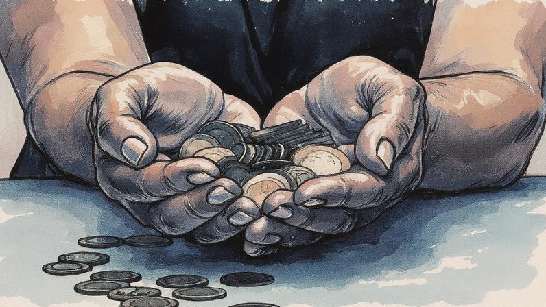 O dízimo é um gesto de adoração, fidelidade e confiança em Deus, que reflete prioridades e coração do cristão - Foto: Freepik