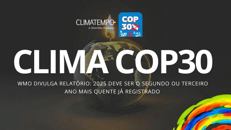 2025 deve ser o segundo ou terceiro ano mais quente já registrado