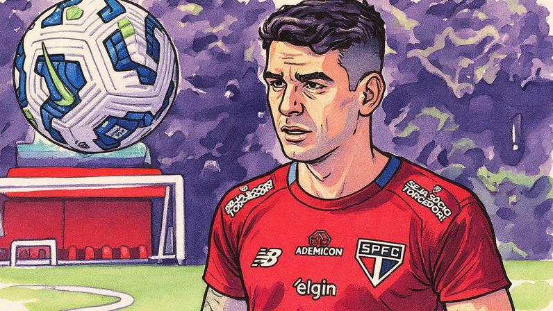 Oscar está internado (Foto: Erico Leonan / São Paulo FC)