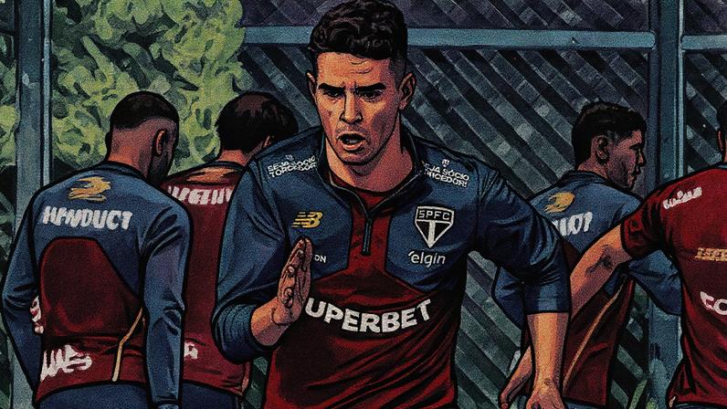 Oscar virou caso de atenção e seu futuro começou a ser discutido (Foto: Rubens Chiri / São Paulo FC)