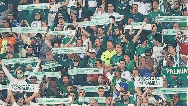 Torcida do Palmeiras no Allianz Park (Foto: Cesar Greco/Palmeiras)