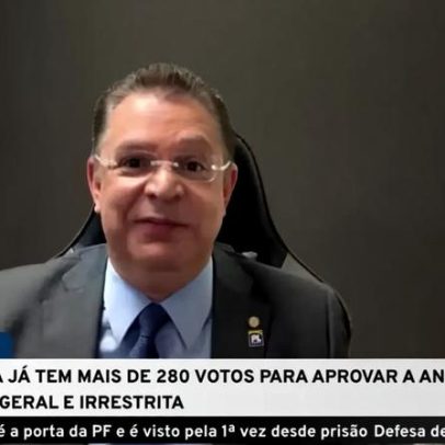 Líder do PL diz ter votos para aprovar a anistia