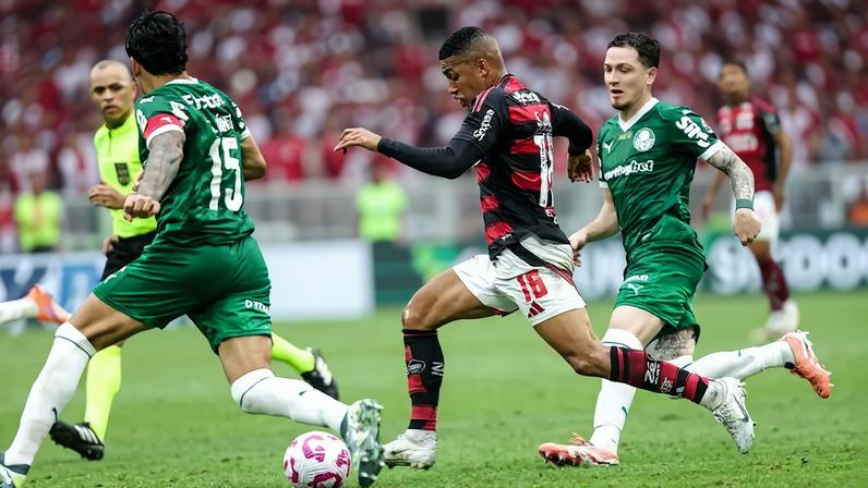 Palmeiras e Flamengo disputam títulos da Libertadores (Foto: Gilvan de Souza/Flamengo)