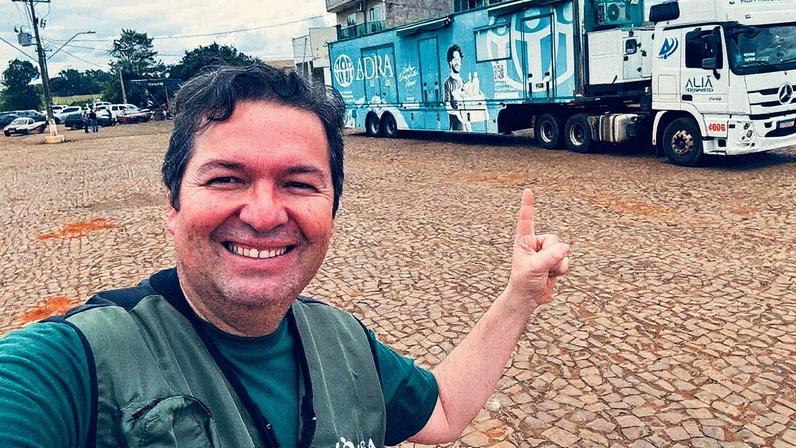 O pastor João Nicolau Gonçalves era o líder dos departamentos de Ministério Pessoal, Escola Sabatina e Ação Solidária Adventista (ASA) na sede administrativa da Igreja Adventista na região central do Paraná. Foto: Divulgação