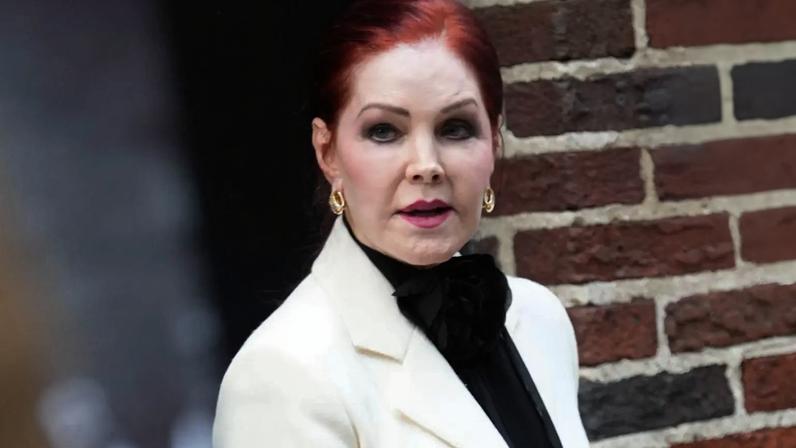 Priscilla Presley on Sept. 23, 2025 in NYC. XNY/Star Max/GC Images)