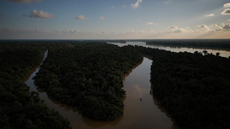The Curare-Los Ingleses Indigenous Reserve in the Colombian Amazon. Image courtesy of Víctor Galeano.