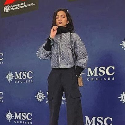 Rayssa Leal participa do GP de Interlagos da Fórmula 1