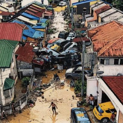 Tifão Kalmaegi deixa mais de 90 mortos e 400 mil evacuados nas Filipinas