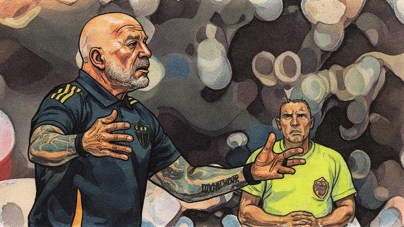 Sampaoli em Atlético e Fortaleza (Foto: Gilson Lobo / GazetaPress)