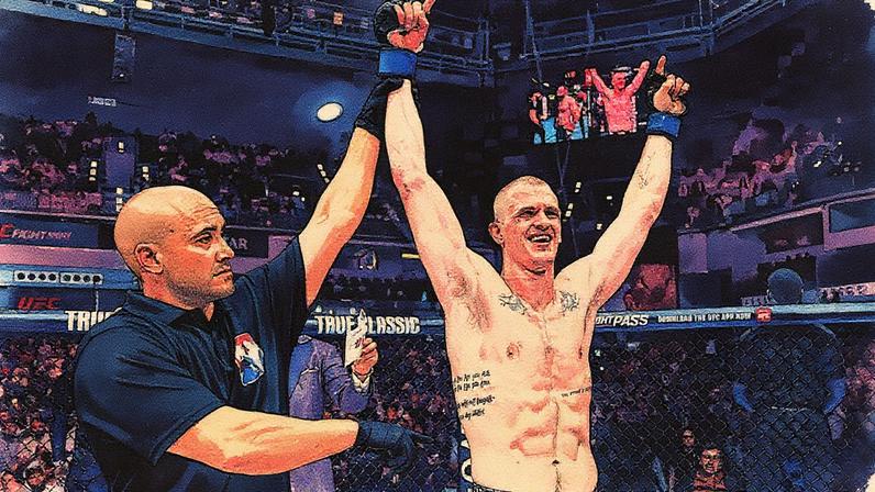 Ian Garry no UFC Qatar. (Foto: Reprodução / Instagram @iangarry)