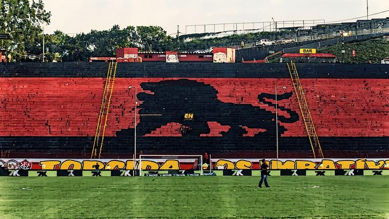 Barradão antes de Vitória x Internacional (Foto: Victor Ferreira / EC Vitória)