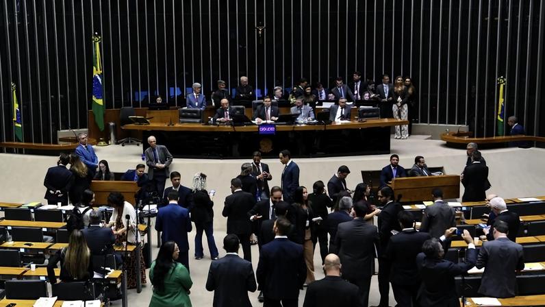 Sessão do Congresso Nacional em 27 de novembro de 2025. Foto: Jonas Pereira/Agência Senado
