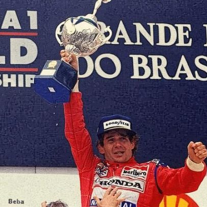 Ayrton Senna soma várias vitórias no Grande Prêmio do Brasil da Fórmula 1
