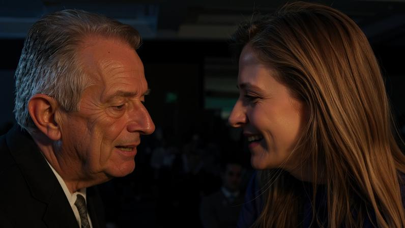 Presidentes de Palmeiras e Flamengo estiveram juntos em evento realizado pela CBF (Foto: Reprodução;Instagram/cbfacademy)