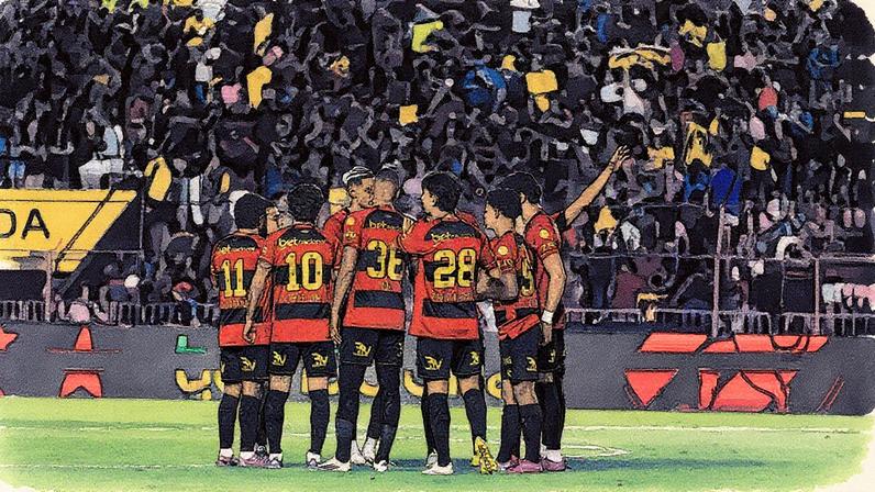 Sport pode ser rebaixado nesta rodada (Foto: Paulo Paiva / Sport)