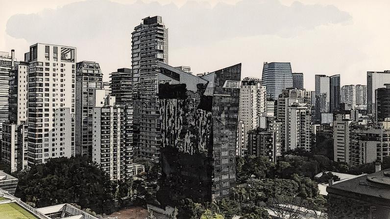 Uso de agentes de IA por clientes pode impactar bancos em US$ 170 bi, diz McKinsey | Prédios na Faria Lima em São Paulo: setor bancário no Brasil e no mundo tem sido impactado pelo uso crescente de IA por clientes (Crédito: Bloomberg/Victor Moriyama)