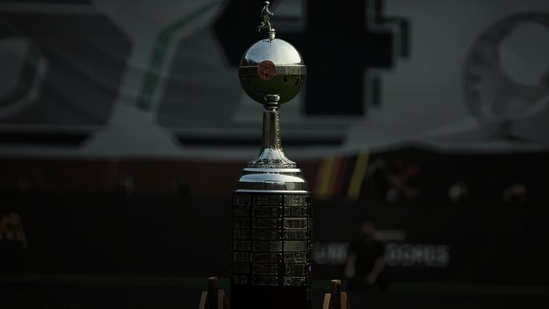 Taça da Libertadores (Foto: Lucas Bayer / Lance!)