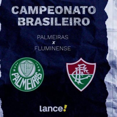 Palmeiras x Fluminense: horário, transmissão ao vivo e escalações