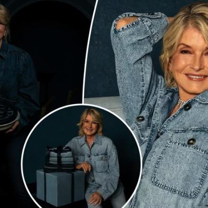 Martha Stewart é a nova cara da American Eagle em denim e diamantes para festas