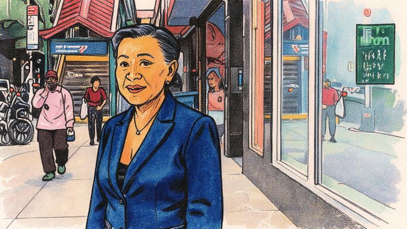 Nydia Velázquez, en su oficina de Williamsburg (Brooklyn), el lunes pasado.