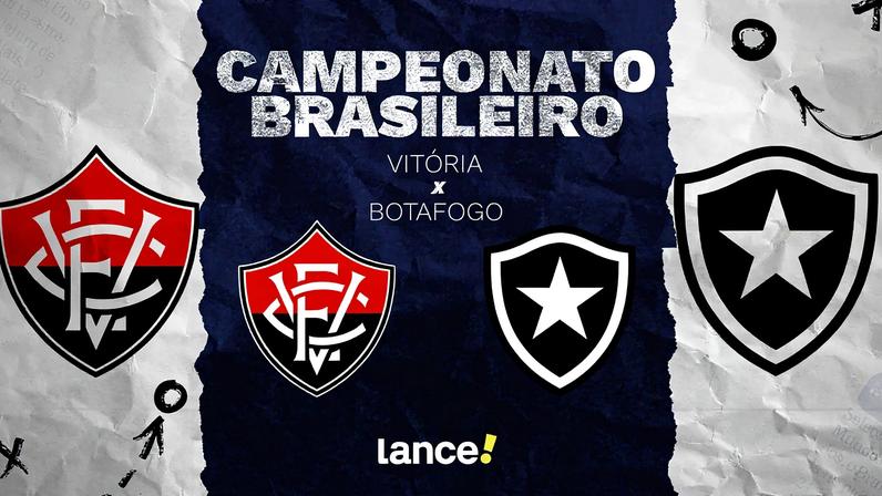 Vitória e Botafogo se enfrentam neste domingo (Foto: arte / Lance!)