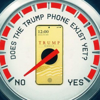 Telefone de Trump ainda não existe