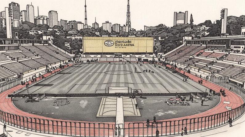 Estádio do Pacaembu, em São Paulo (Foto: Thiago Braga/Lance!)