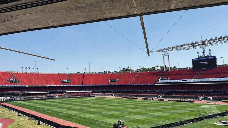 Morumbis deve passar por ajustes depois de maratona de shows (Foto: Iza Giannola/Lance!)