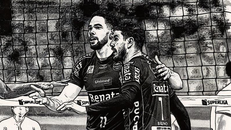 Campinas vence São José (Foto: Pedro Teixeira/Vôlei Renata)